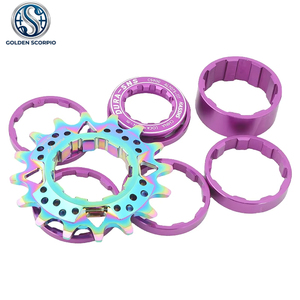 Anneau de blocage de cassette usiné pour transmission de vélo et pièces de mise à niveau - Product Image 6