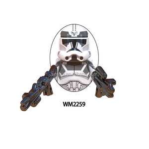 Hot bán SW Clone Trooper 501st không gian cuộc chiến tranh minifigs Sao hành động hình đồ chơi khối xây dựng đồ chơi cho trẻ em wm6128 - Product Image 2