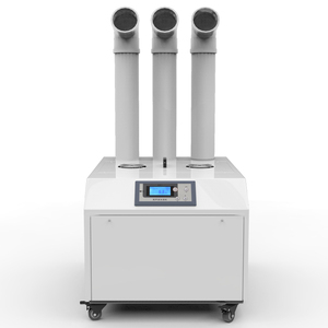 Hot bán 18L/h thép không gỉ công nghiệp siêu âm nấm tạo độ ẩm Fogger điện ngoài trời sử dụng trung tâm 1 năm - Product Image 1