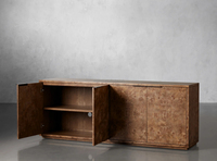 Buffet italien villa salon buffet en bois vintage meubles moderne en bois TV Console buffet