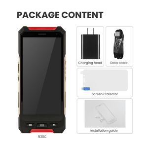SUNCOMM R530C 4G 6,0 pouces Téléphone PDA robuste Android 9 <span class=keywords><strong>Qualcomm</strong></span> <span class=keywords><strong>SDM450</strong></span> Appareil photo arrière 16MP Batterie 6000mAh 1D/2D PSAM LF/HF/UHF RFID - Product Image 6