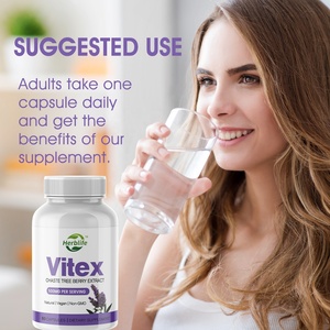 OEM ODM Vente chaude de compléments alimentaires à base de Vitex agnus-castus, capsules d'extrait de Vitex agnus-castus - Product Image 4