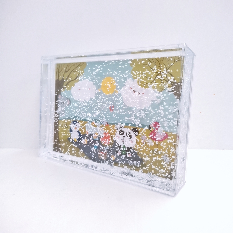 4x6 Transparent Liquid Fillable Acrylic Photo