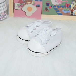 Zapatos de lona medianos para <span class=keywords><strong>muñecas</strong></span> de algodón de 40 cm, zapatos casuales para <span class=keywords><strong>muñecas</strong></span>, zapatos de juguete, accesorios - Product Image 4