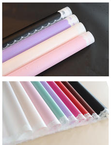 Envoltura de ramo de borde de seda decorativa de estilo coreano Papel de floristería mate impermeable Papel de regalo con flecos - Product Image 6