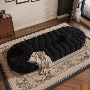 Modernes schwarzes Sofa Luxus doppelseitige Möbel hersteller Couch Wohnzimmer Kino Sofa Hotel Sofas - Product Image 5