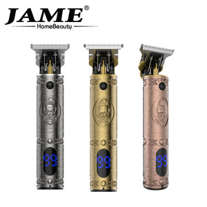 Tondeuse à cheveux JAME JM-700AL Bronze LCD, double charge, batterie intégrée 1200mAh-2000mAh, pour barbiers et usage domestique - Product Image 2
