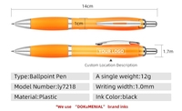 Stylos à bille en plastique, matériau recyclé, stylos personnalisés avec logo pour l'école, le bureau, stylos à bille en plastique personnalisables pas chers en gros