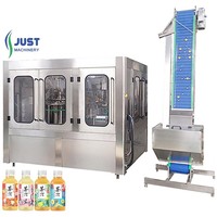 Automatique complète de boissons chaude remplir machine d'embouteillage