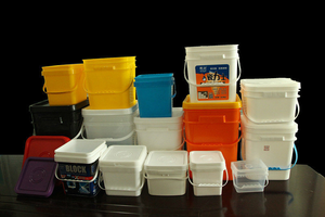 Voedselveilige vierkante plastic emmerdeksel van PP-materiaal, op maat gemaakte kleur en maat, spuitgieten, snijservice, OEM beschikbaar, MRP-merk - Product Image 6