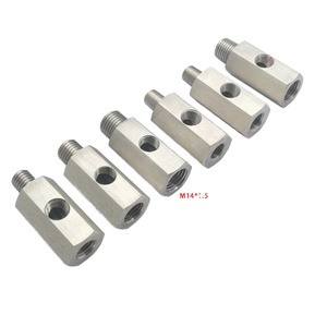 Conector Adaptador Automotriz XBM XBM-25520, Conexiones en T para Tuberías M14 M12 M10 1/4NPT 1/8NPT, Orificio Lateral, Presión de Combustible, Pulido - Product Image 3