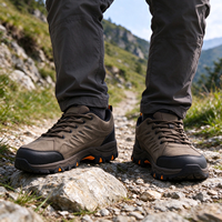 Nouvelles chaussures de randonnée d'extérieur, résistantes à l'usure, en caoutchouc PU, à lacets, pour le sport et l'escalade