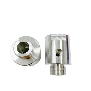 Fabrication sur mesure Connecteurs en aluminium de précision Fraisage CNC Pièces tournantes Usinage CNC - Product Image 1