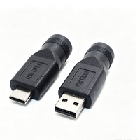 Fabricant d'adaptateurs de charge USB : Convertisseurs Micro USB/Mini USB/Type-C (mâle) vers DC 5.5x2.5mm (femelle).