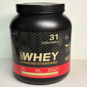 OEM Hot Selling Whey Diamond Standard <b>Protein</b> Powder 1000g Double Rich Vanilla 31 Servings Gluten Free Muscle Energy Support - Product Image 1