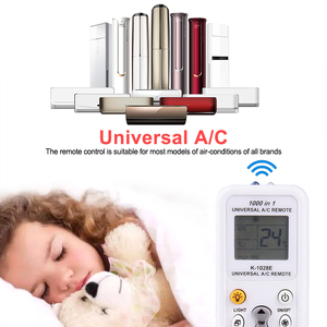 Ücretsiz örnek fabrika price1000 çin'de 1Air klima evrensel K-1028E uzaktan kumanda klima LCD stokta uzaktan kumanda - Product Image 5