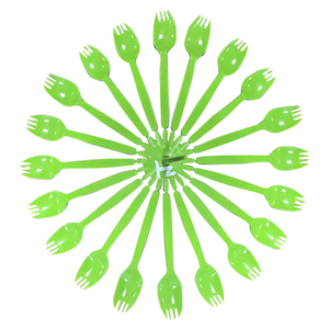 Cuillère en plastique personnalisée 20 cavités, moule de modèle d'injection de fourchette - Product Image 1