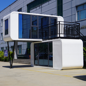 Maison préfabriquée APPLE CABIN et maison conteneur pour appartement en bord de mer, <span class=keywords><strong>studio</strong></span> en bord de rivière et usage de bureau - Product Image 2