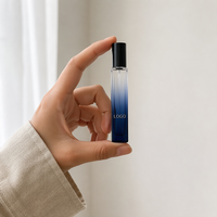 Coffret Cadeau d'Échantillons de Parfum Personnalisés 3/5/10/20ml Flacon Vaporisateur en Verre + Logo + Boîte de Luxe + Carte, Parfum en Gros