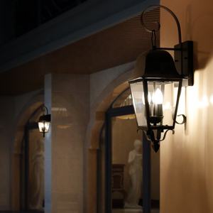 Lampe murale extérieure LED rétro en acier inoxydable, étanche, à intensité variable, pour jardin, cour, extérieur, balcon, escalier - Product Image 6