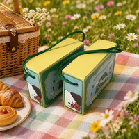 Vente en gros de boîtes en carton blanc pliables faciles à utiliser avec poignée, imprimées avec un logo personnalisé pour l'emballage de poudre de matcha, colorées