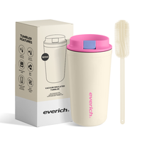 Mug à café personnalisé avec logo créatif, forme unique, tasse en acier inoxydable pour la maison avec boîte cadeau, tasse à café glacé réutilisable