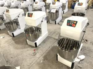 Mélangeur de pâte en spirale commercial de mélangeur de 60L 25 Kg avec l'acier inoxydable 304 soufflent - Product Image 6