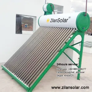 Preço de aquecedor solar de água com assistente tanque horizontal