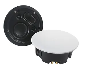 Speaker Bluetooth langit-langit nirkabel, Speaker Dinding Bluetooth 2x30w, sistem Speaker BT aktif, langit-langit, plastik putih ABS 20W, 100 watt