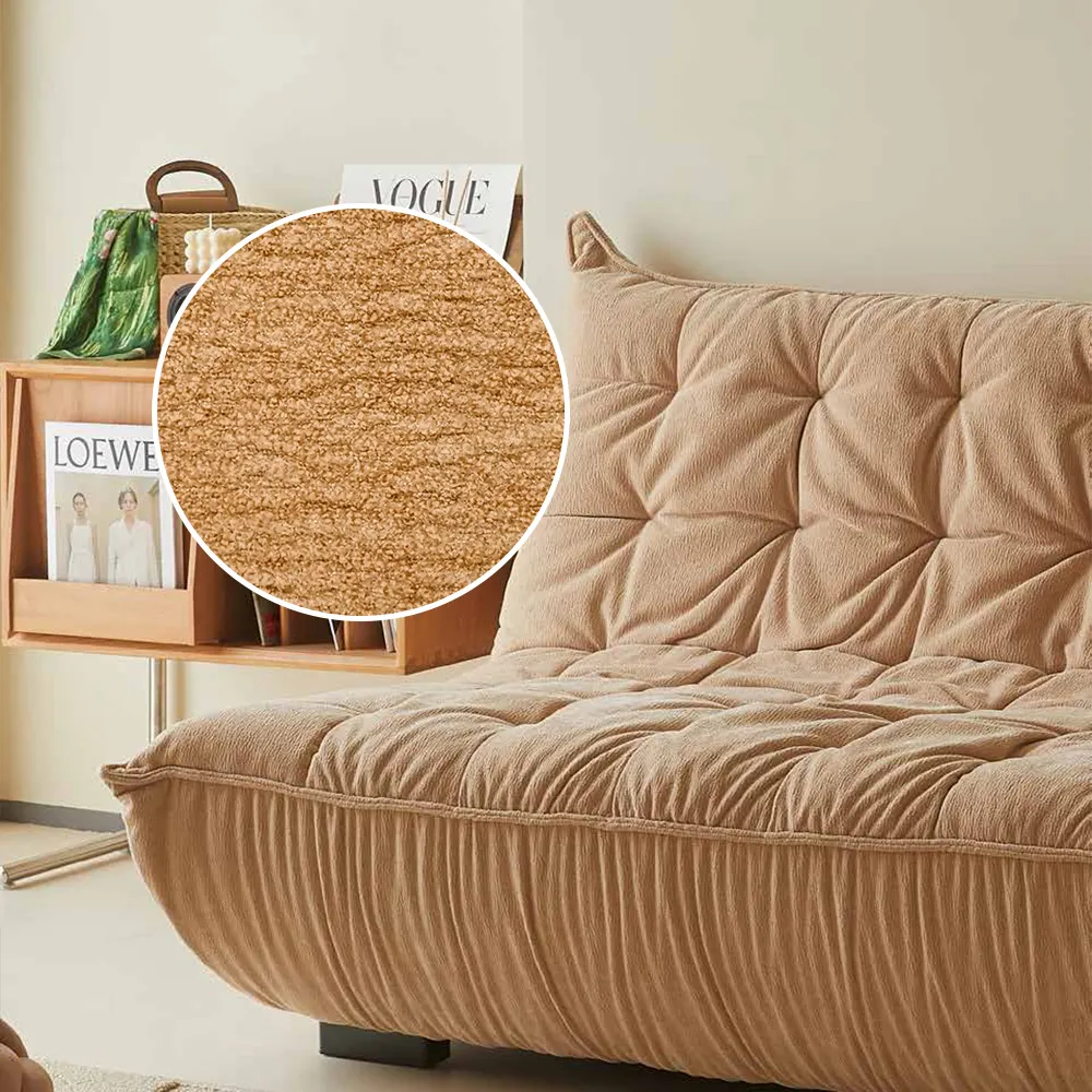 Textile de maison matériel 100% Polyester Chenille tissu d'ameublement tissé tissu de laine pour canapé chaise oreiller tissu 540gsm