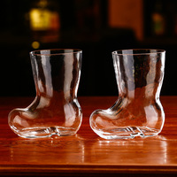 Usine En Gros Personnalisé Creative Vin Bière Cocktail Verre Tasses Moderne Champignon Boisson Tasses pour Party Bar Jus
