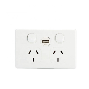 Tiêu chuẩn Úc SAA Outlet chuyển đổi điện điểm điện tường chuyển đổi ổ cắm GPO đơn đôi tường Ổ cắm chuyển đổi ổ cắm - Product Image 3