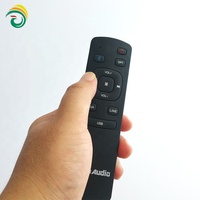 Télécommande IR sans fil 2,4 G ultra-mince noire à 11 boutons, la plus vendue, avec code roulant pour projecteur intelligent
