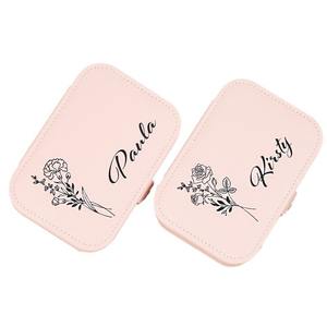 Customized Classic Personalized Printing Rectangular Leather Zipper <b>Office</b> <b>Supplies</b> Box One-Piece - Product Image 6