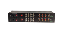 Convertisseur de média fibre optique pour véhicule de diffusion OB HD 1080p 3GSDI BNC et RCA AUDIO