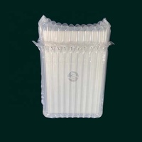 Film de protection, sac à colonnes d'air, emballage gonflable, emballage écologique en matériau PA+PE, imperméable, antichoc, transparent, ISO9001