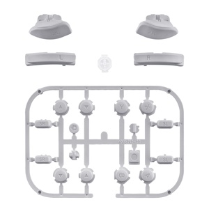 Kit de Botones ABXY y Gatillos Grises Solid New Hope para Nintendo Switch - Set Completo de Reparación (SR, SL, L, R, ZR, ZL) - Product Image 1