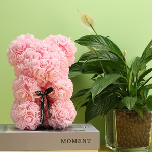 ODIS Qualité Premium Meilleure Vente Ours en Rose avec Pétales en Soie Réalistes pour Petites Boutiques de Cadeaux Stock Disponible - Product Image 4