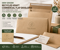 Enveloppes d'emballage en carton personnalisées avec logo imprimé, plates et rigides, pour livraison express, sacs de messagerie