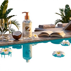 Gel Íntimo Ecológico a Base de Agua de Primera Calidad con D-Pantenol y Aroma a Crema de Coco en Botella con Atomizador, a Base de Plantas Naturales Puras - Product Image 1