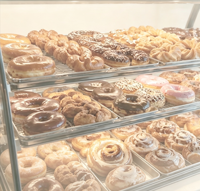Sacs d'emballage personnalisés en plastique laminé de qualité alimentaire pour beignets, biscuits et gâteaux individuels, avec fermeture thermoscellable