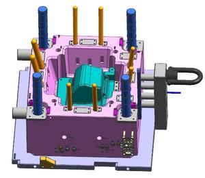 Piezas de inyección de plástico para coche, moldes de inyección de plástico para automóvil, Servicios de fabricación de molde en la industria de automóviles - Product Image 1