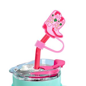 ขายส่งจากโรงงาน ที่ครอบหลอดพลาสติกขนาด 10 มม. ปรับแต่งได้ ใช้ซ้ำได้ ตกแต่งแก้วน้ำ อุปกรณ์เสริมสำหรับบาร์ - Product Image 3