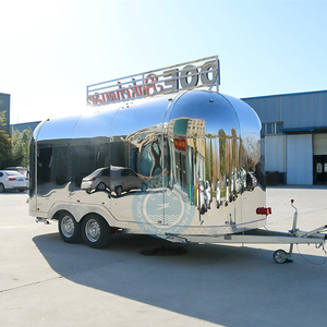 CAMPTRL Consession Trailer Food Trailer Air Stream Café Food Truck avec cuisine complète BBQ Mobile Bar Shop Store - Product Image 4