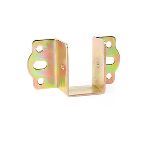 Soporte de esquina para muebles de acero laminado en frío Leves Bed Hinge CBT-ZH0102 para camas de madera - Product Image 1