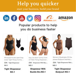 Großhandel Nahtlose Shaper Starke Kompression Ganzkörper Bauch Kontrolle Bodysuit Mit Langarm Atmungsaktiv Abnehmen Bodysuit - Product Image 4