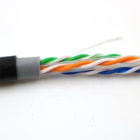 Câble extérieur Cat 6, catégorie 6, fil Cat6, extérieur, bobine de 500 m, câble réseau Utp/ftp/sftp, certifié Cu Cca Hcca, câble extérieur de 300 m