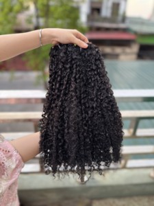 Extensions de cheveux humains vietnamiens à double trame, 100% cheveux vierges Remy, vente en gros, fabricant d'exportation - Product Image 3