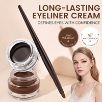 Crème Teintante pour Yeux et Sourcils Imperméable et Résistante à la Transpiration, Anti-Bavures pour Maquillage Quotidien, OEM ODM, Logo Personnalisé