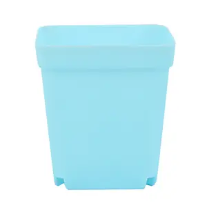 Factory best-selling thickened plastic plant garden flower pots rectangular multi-color greenhouse seedling pots